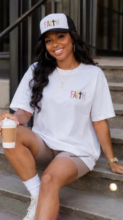 FAITH T-Shirt & Hat Combo
