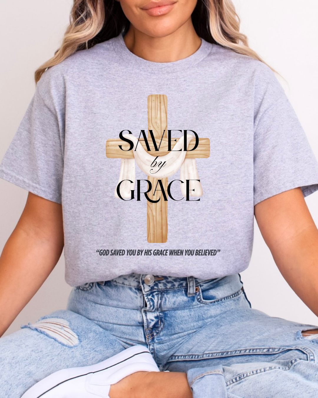 "Saved By Grace" Tee