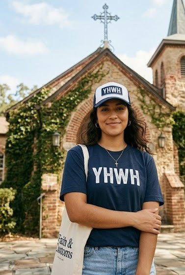 "YHWH" T-Shirt & Hat Combo