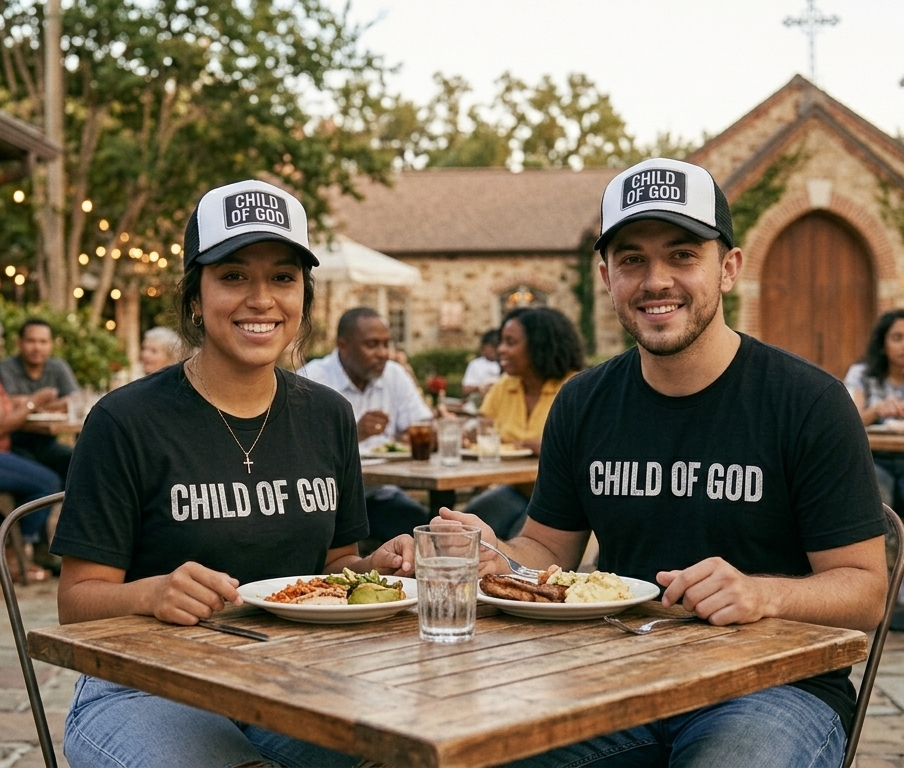 "Child Of God" T-Shirt & Hat Combo